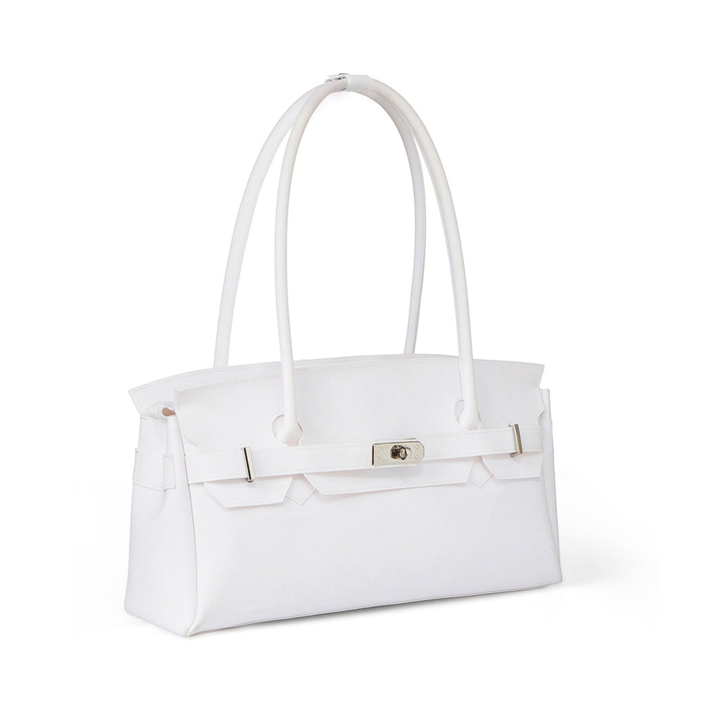 JELLY FIRKIN TWO-WAY BAG IN WHITE