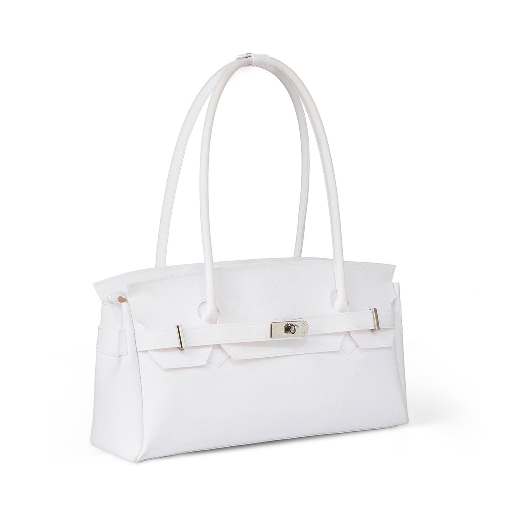 JELLY FIRKIN TWO-WAY BAG IN WHITE