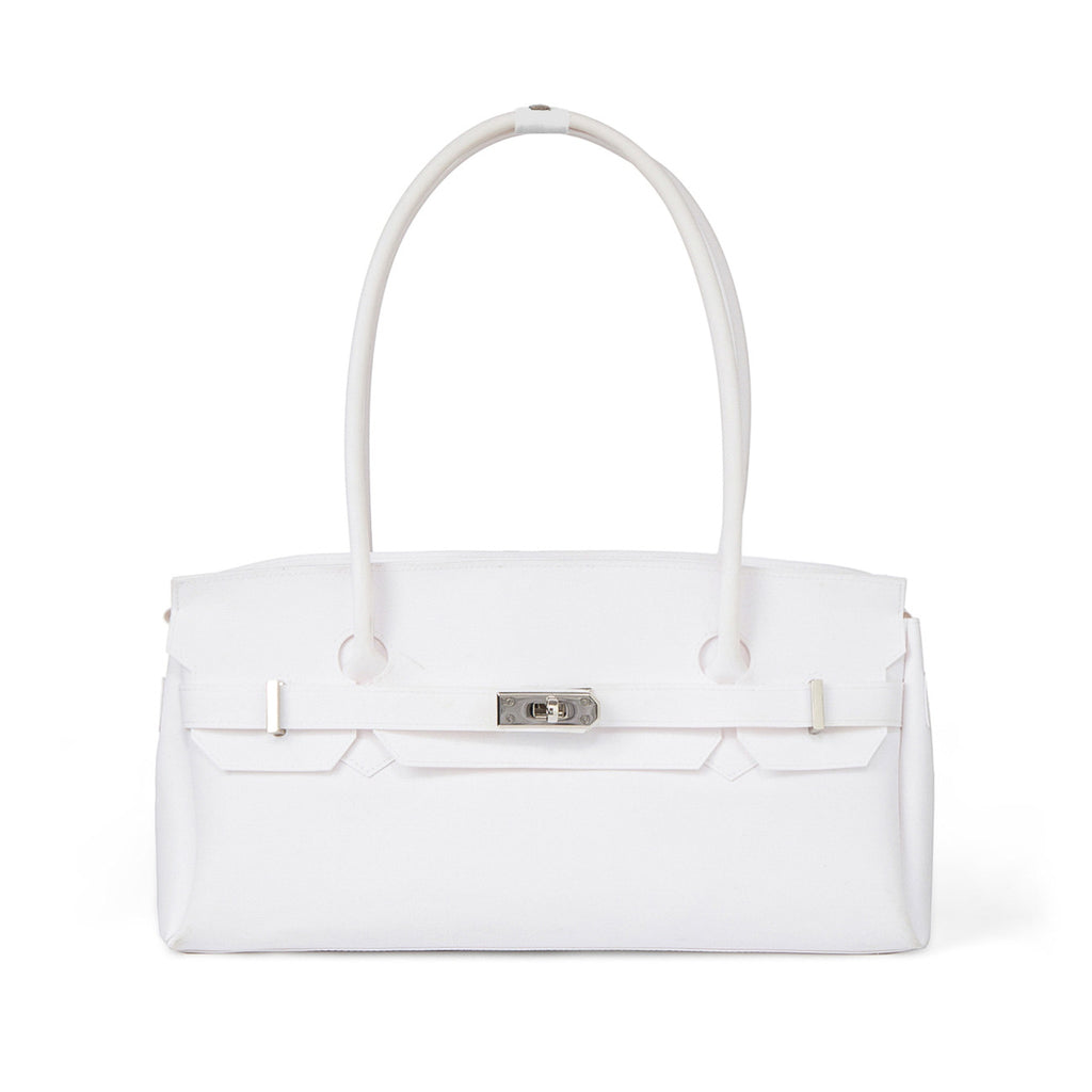 JELLY FIRKIN TWO-WAY BAG IN WHITE