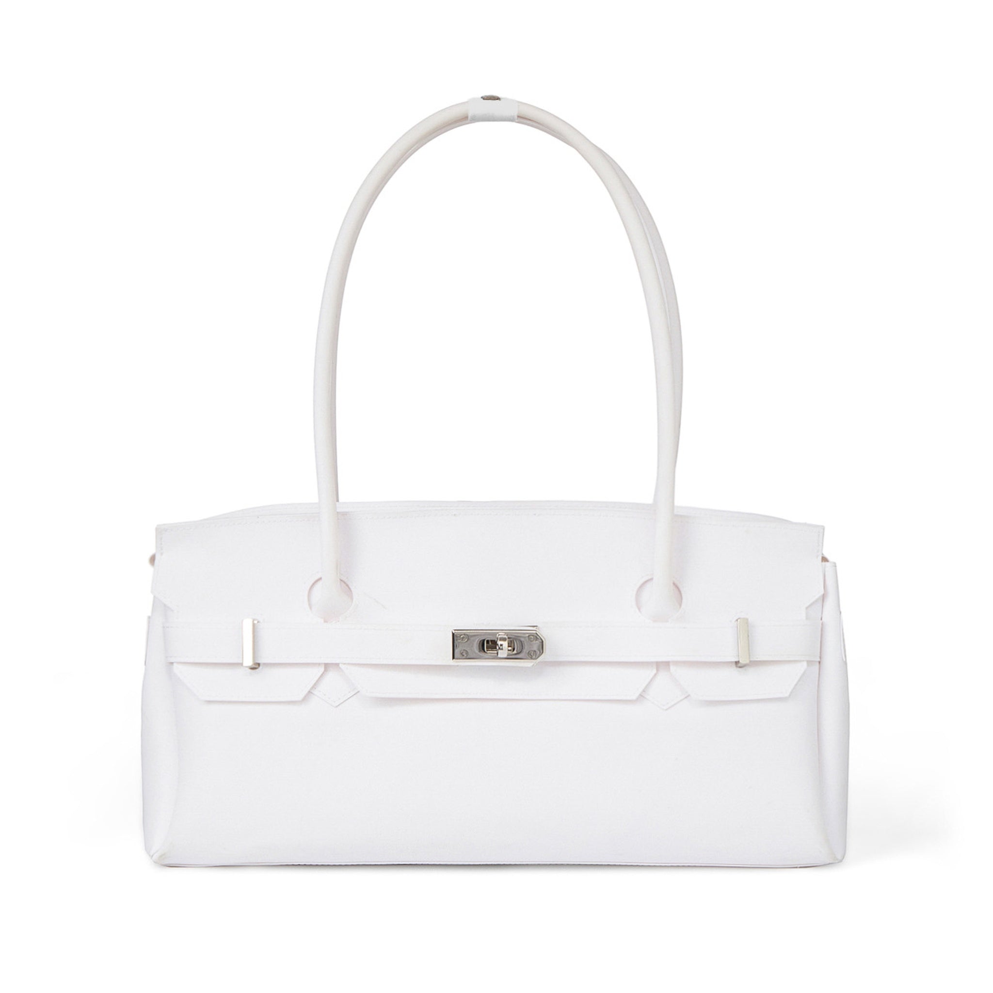 JELLY FIRKIN TWO-WAY BAG IN WHITE