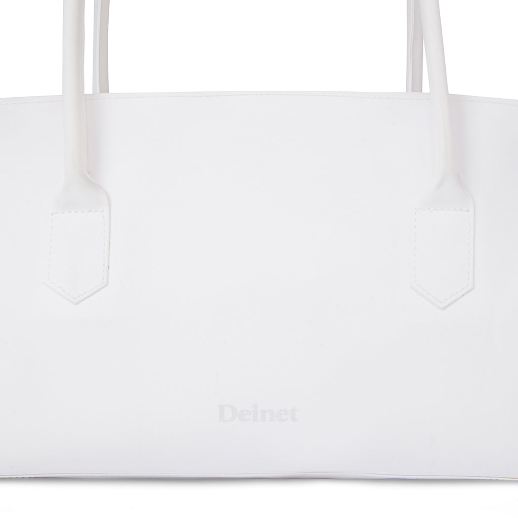 JELLY FIRKIN TWO-WAY BAG IN WHITE