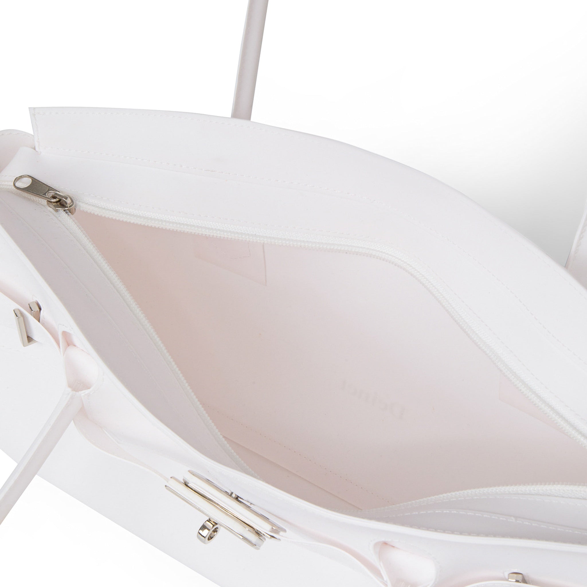 JELLY FIRKIN TWO-WAY BAG IN WHITE