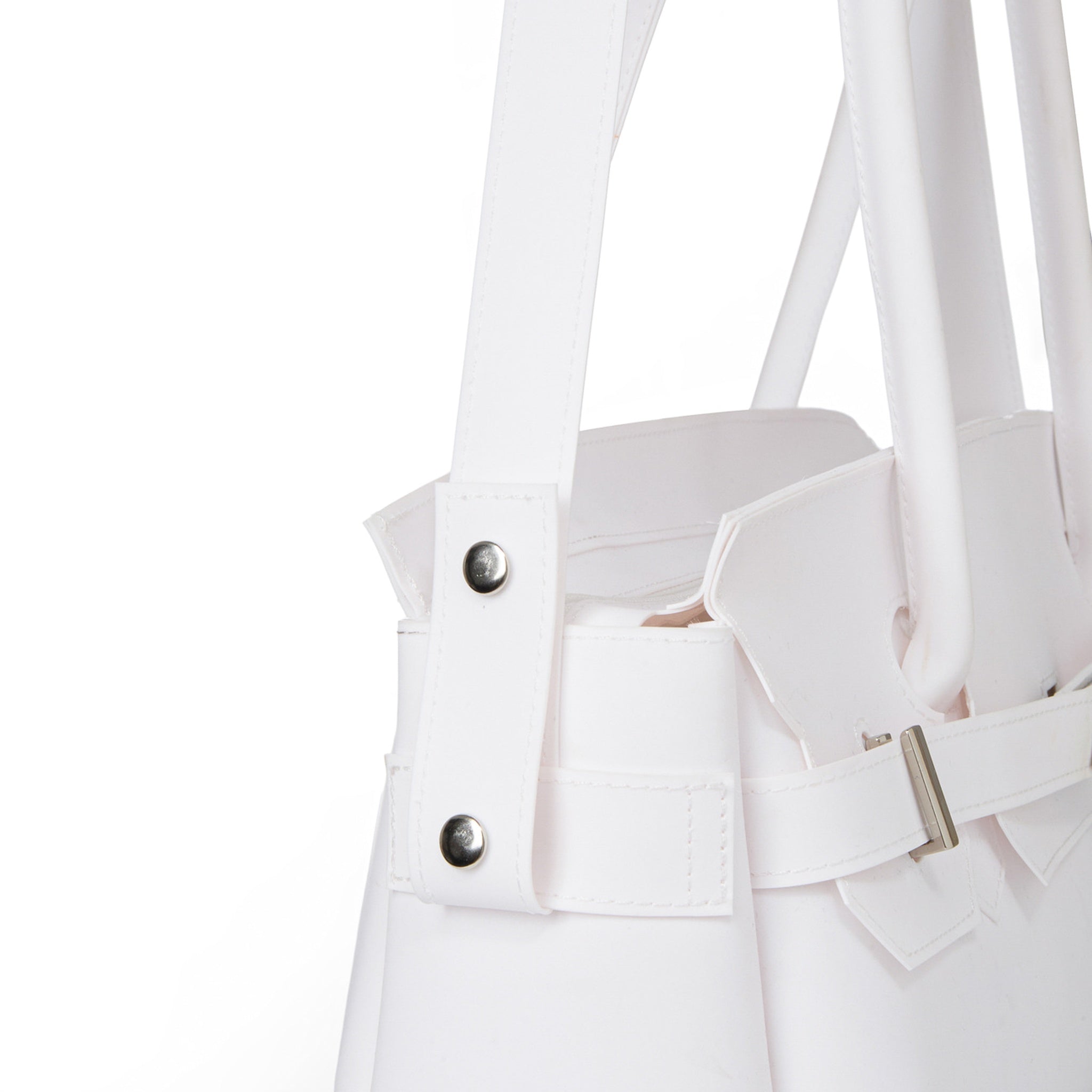 JELLY FIRKIN TWO-WAY BAG IN WHITE
